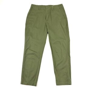 Gap green chinos Womens Size 10 stretch cotton Casual Elevated Basic Everyday